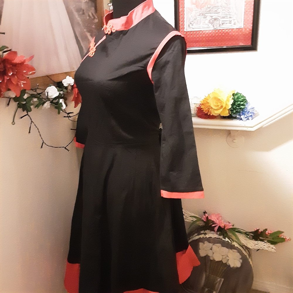 ROCKABILLY/PIN-UP SWING DRESS - Picture 5 of 8